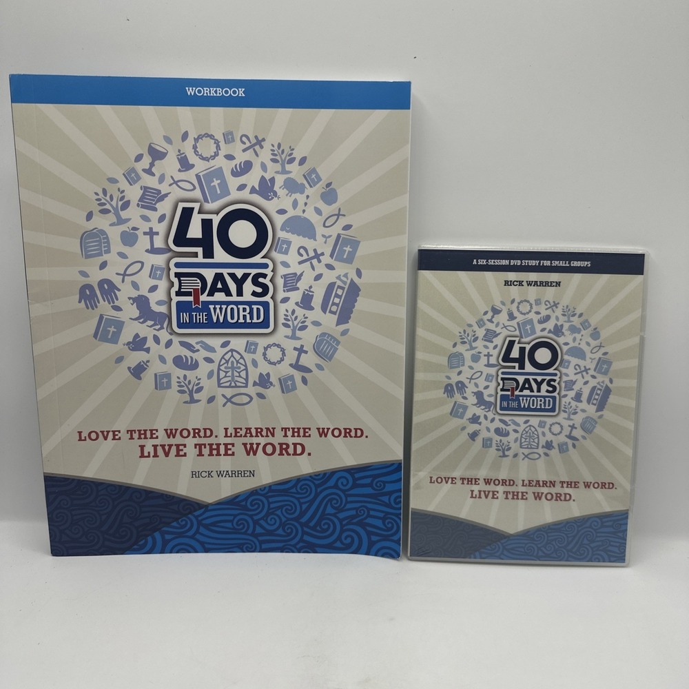 40 Days in the Word Love The Word‎ Learn the Word Live The Word Workbook & DVD
